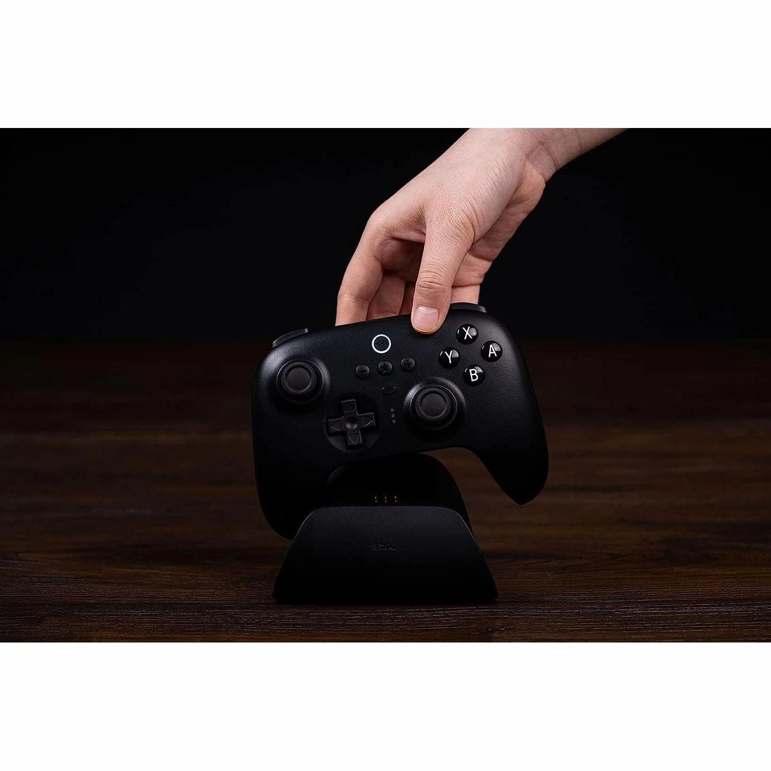 8BitDo Ultimate Bluetooth & 2.4g Controller with Charging Dock for Switch and Windows - Black