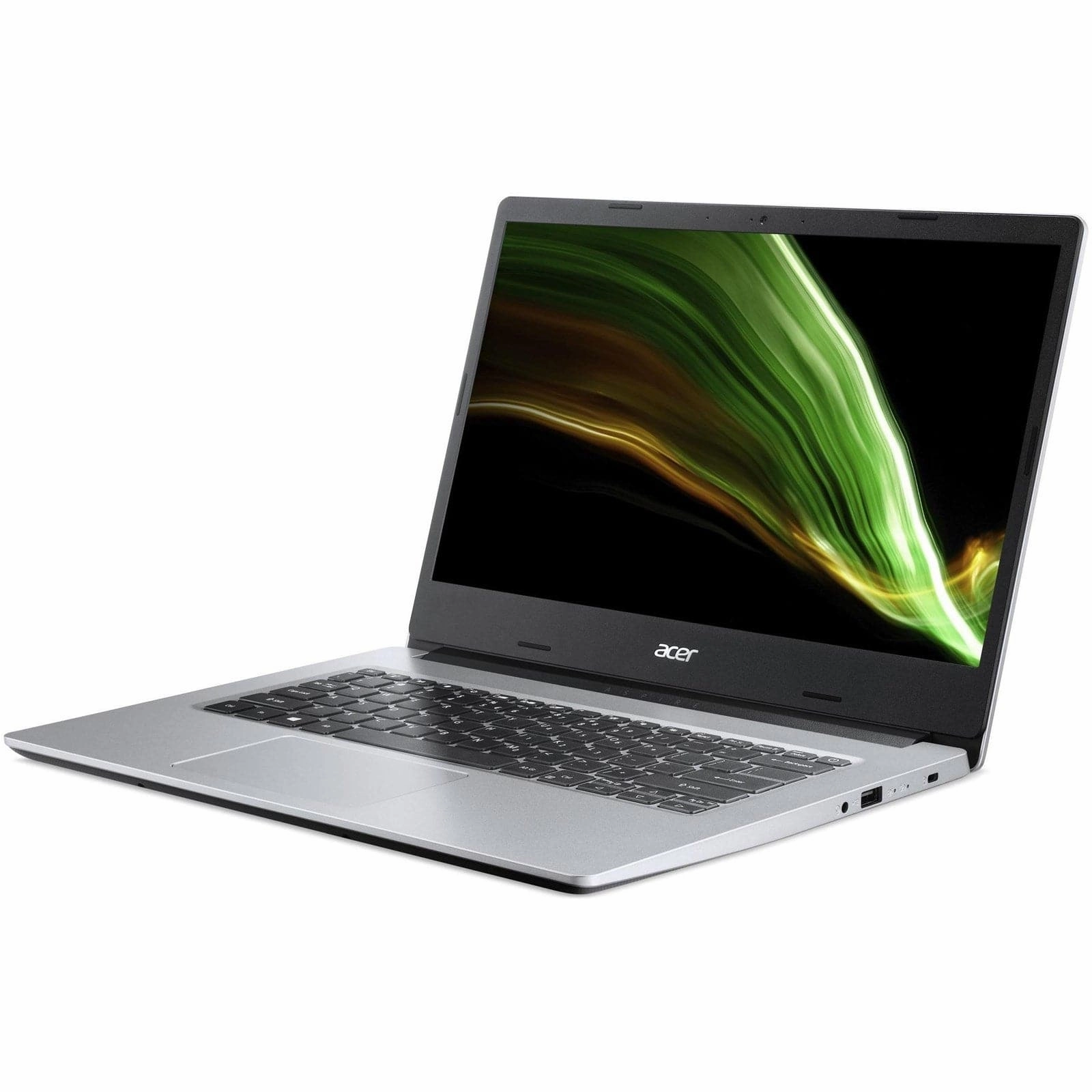 Acer Aspire 1 14" A114-33-C8z9 Intel Celeron 4GB 64GB Intel UHD Graphics Microsoft 365 Personal Included (12 Months) - Silver