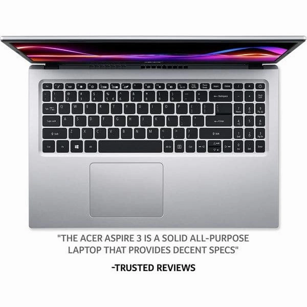 Acer Aspire 3 A315-58 15.6 inch Laptop - (Intel Core i5-1135G7, 8GB, 256GB SSD, Full HD Display, Windows 11, Silver