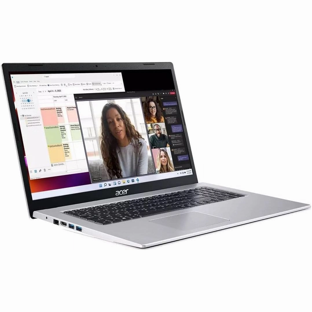 Acer Aspire 3 A317-33-C6SQ 17.3" Notebook C Intel Celeron N4500, 4GB RAM, 128GB SSD, Silver computer monitors, 4k monitor for work, gaming monitors sale