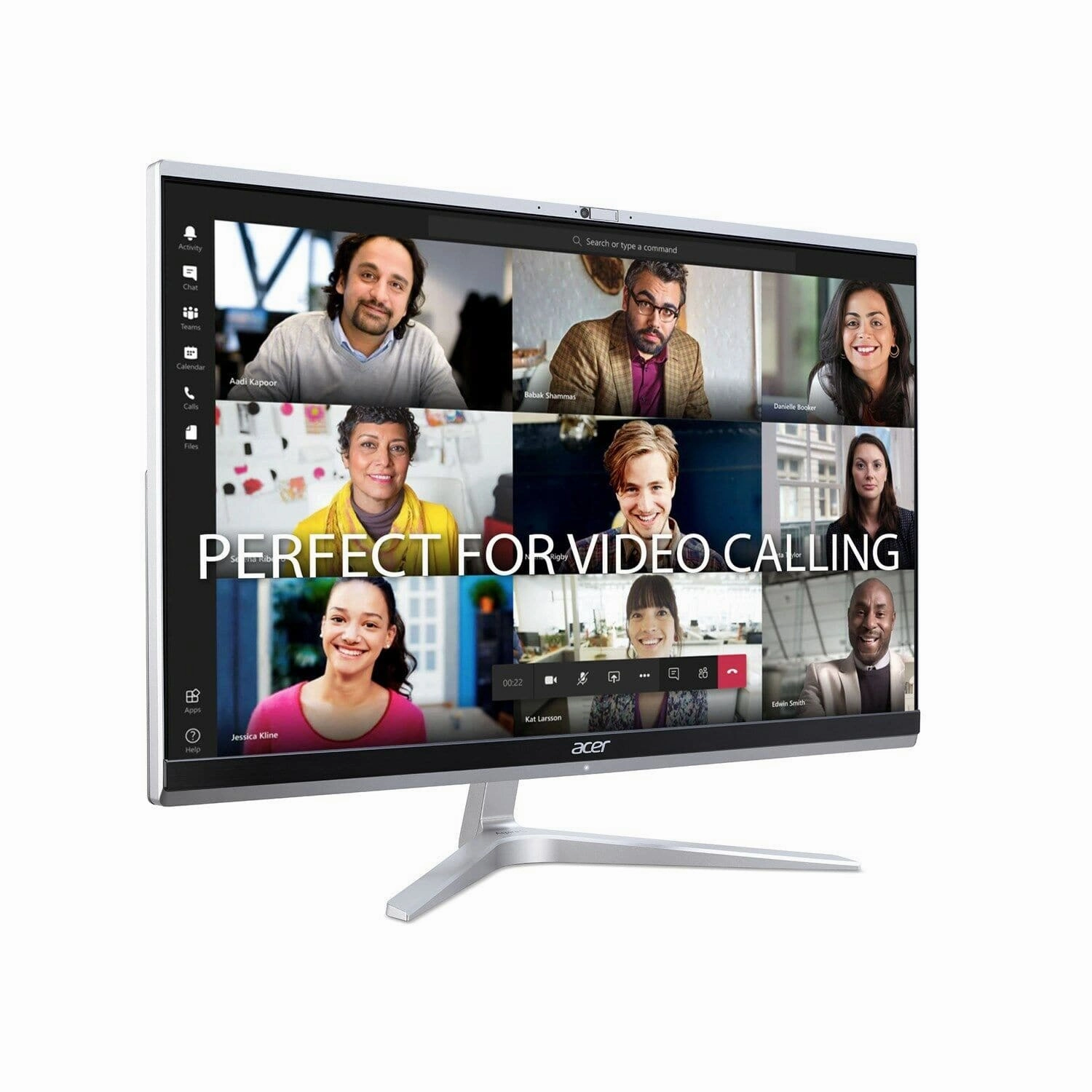 ACER Aspire C24-1650 23.8" All-in-One PC - Intel? Core? i3, 256 GB SSD, 8GB RAM - Silver