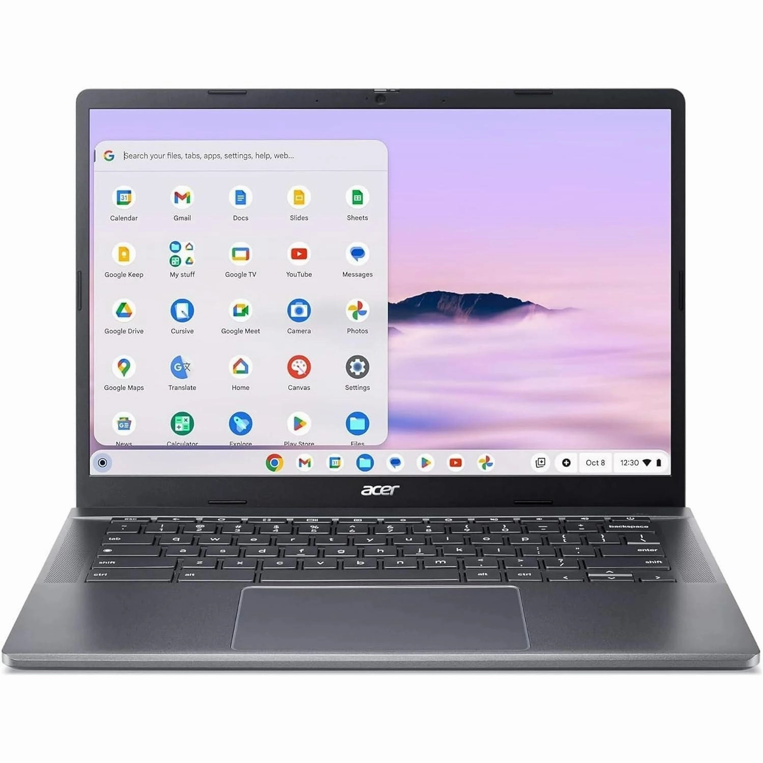 Acer Chromebook 514 Plus 14" C Intel i3-N305, 8GB RAM, 128GB eMMC Storage C Grey computer monitors, 4k monitor for work, gaming monitors sale