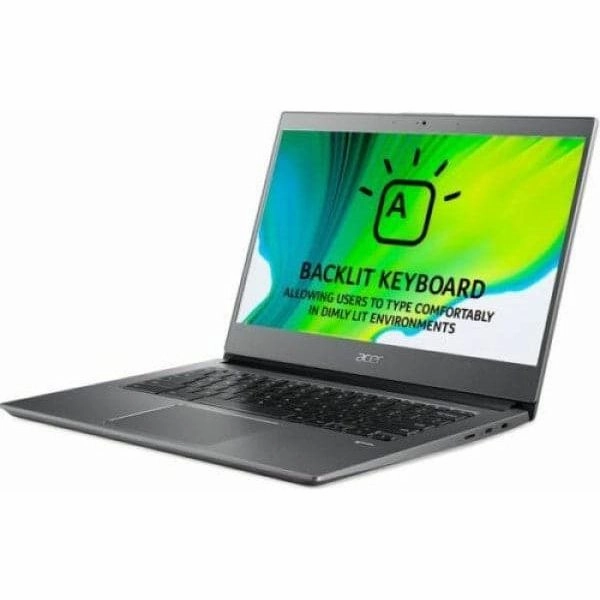 Acer Chromebook 714 Intel Core i5 - 8250U @ 1.6GHz, 8 GB RAM 128GB eMMC - Chrome OS - Grey