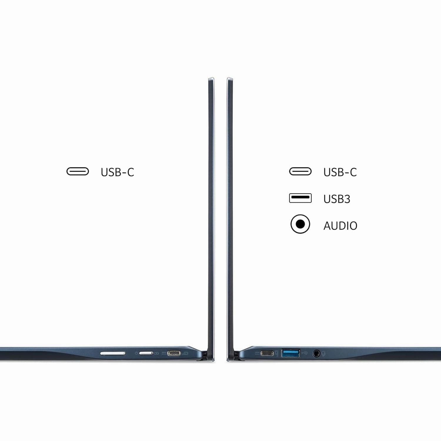 Acer Chromebook Spin 513 - 13.3in FHD Touchscreen, Qualcomm Snapdragon, 8GB RAM, 64GB SSD - Silver