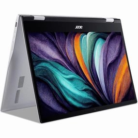 Acer Chromebook Spin 513 CP513-1H - 13.3-Inch Convertible Laptop, Qualcomm SC7180, 8GB RAM, 64GB eMMC, Full HD Touchscreen, Chrome OS, Silver computer monitors, 4k monitor for work, gaming monitors sale