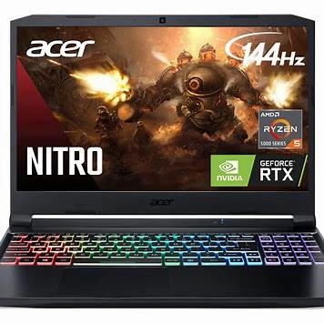 Acer Nitro 5 AN515-45 C Ryzen 5 5600H, 16GB RAM, 500GB SSD, RTX 3060, 15.6" 144Hz, Black