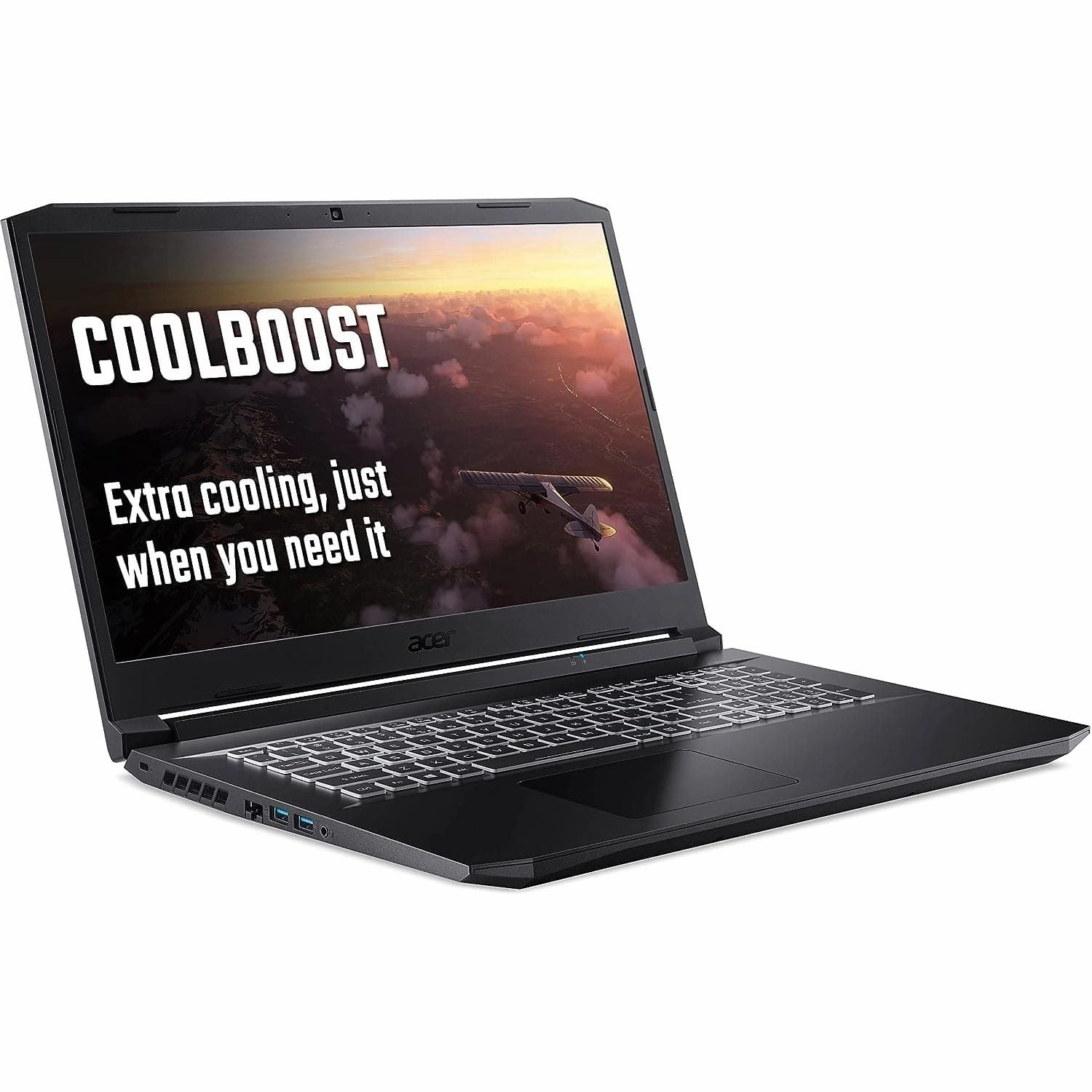 Acer Nitro 5 (AN517-54) - 17.3 Inch - 512GB SSD - 16GB - Intel Core i7-11800H -  NVIDIA GeForce RTX 3060 - QHD 165Hz - Gaming Laptop - Black