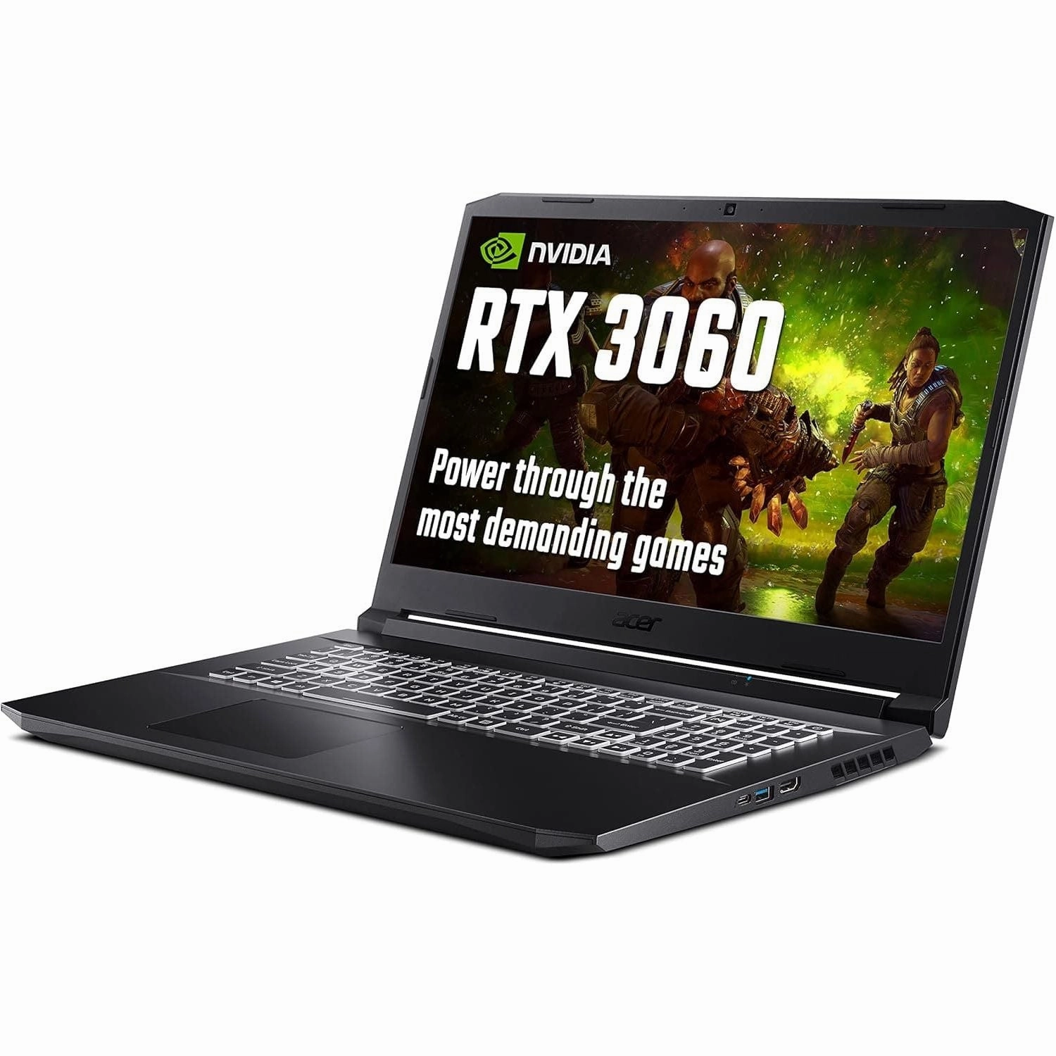 Acer Nitro 5 (AN517-54) - 17.3 Inch - 512GB SSD - 16GB - Intel Core i7-11800H -  NVIDIA GeForce RTX 3060 - QHD 165Hz - Gaming Laptop - Black