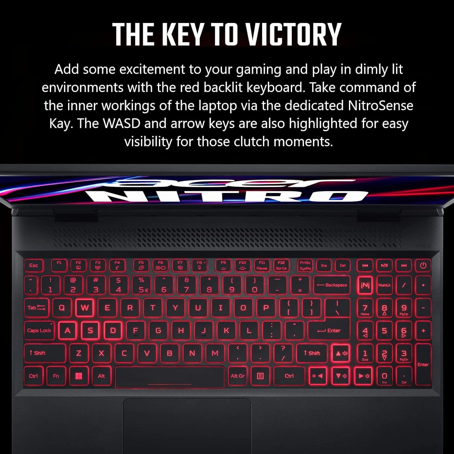 Acer Nitro 5 Gaming Laptop - 15.6" FHD 144Hz, Intel i5-12500H, RTX 3050 Ti, 16GB DDR4, 512GB SSD, Wi-Fi 6, Black