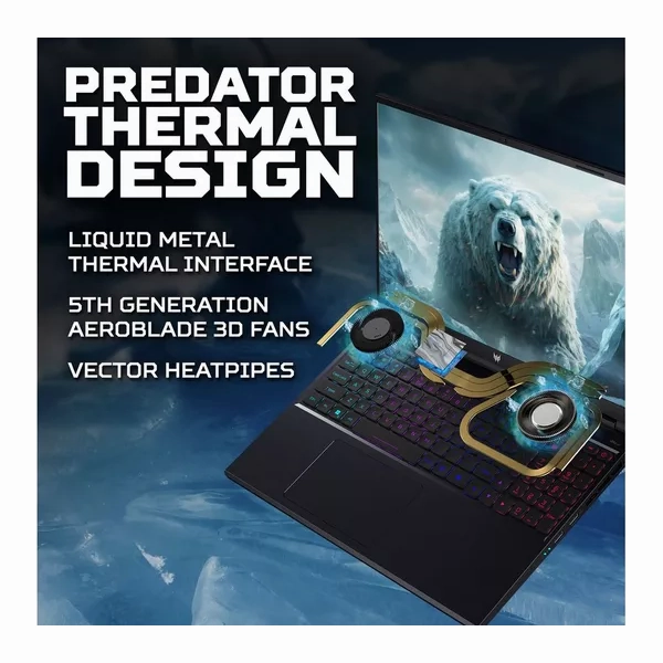 ACER Predator Helios Neo 16" Gaming Laptop - Intel? Core? i7, RTX 4060, 1 TB SSD, Black
