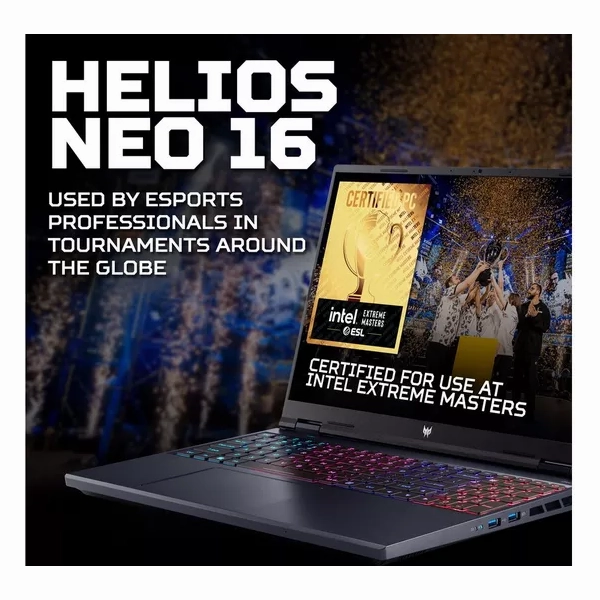 ACER Predator Helios Neo 16" Gaming Laptop - Intel? Core? i7, RTX 4060, 1 TB SSD, Black