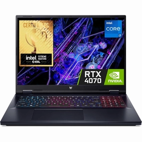Acer Predator Helios Neo 18 Gaming Laptop - i7-14700HX, 16GB RAM, 1TB SSD, RTX 4070, 18" WQXGA 165Hz, Windows 11 computer monitors, 4k monitor for work, gaming monitors sale