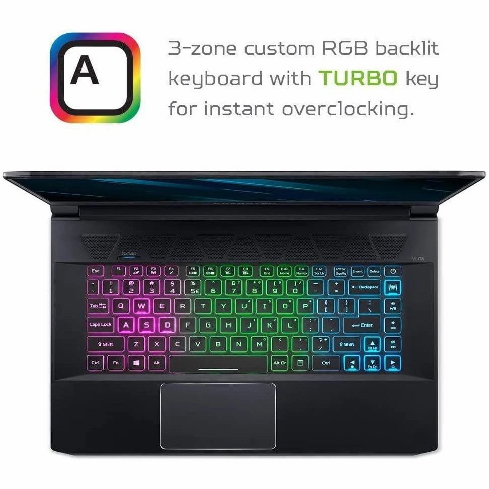 Acer Predator Triton 500 PT515-51, Intel Core i7-9750H, 16GB Ram, 512GB SSD, Nvidia RTX2060 OC - Black