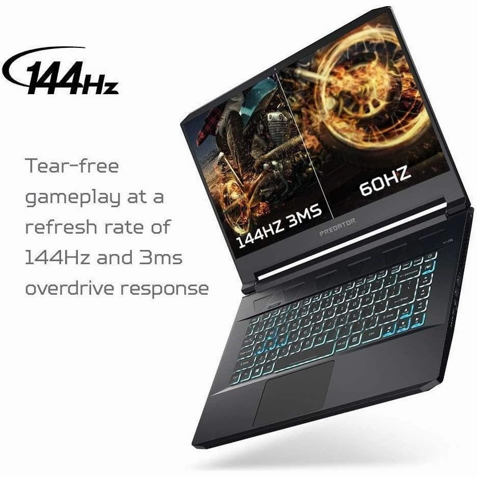 Acer Predator Triton 500 PT515-51, Intel Core i7-9750H, 16GB Ram, 512GB SSD, Nvidia RTX2060 OC - Black
