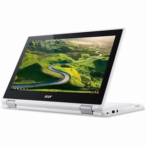 Acer R11 CB5-132T, Intel Celeron N3060, 4GB, 32GB, Touchscreen Chromebook -White computer accessories, buy computer parts, usb c hub for laptop