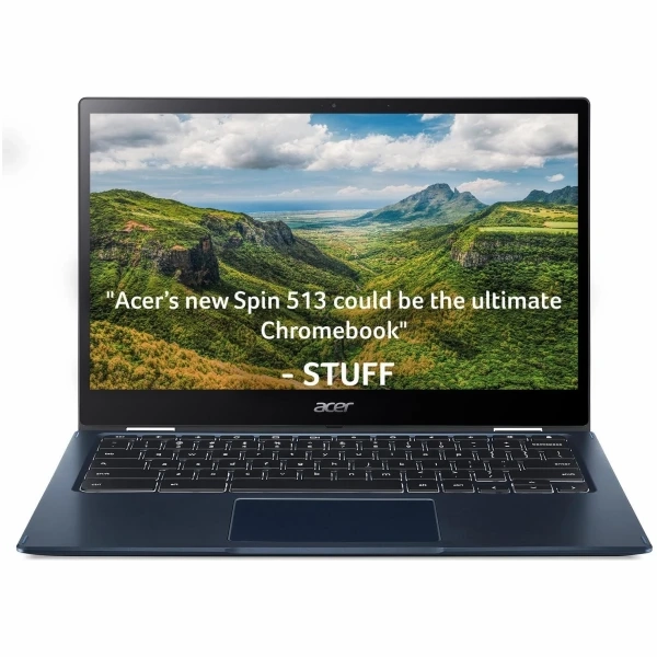 ACER Spin 513 LTE 13.3" 2 in 1 Chromebook - Snapdragon 7c Gen 2, 128 GB eMMC, Blue computer monitors, 4k monitor for work, gaming monitors sale