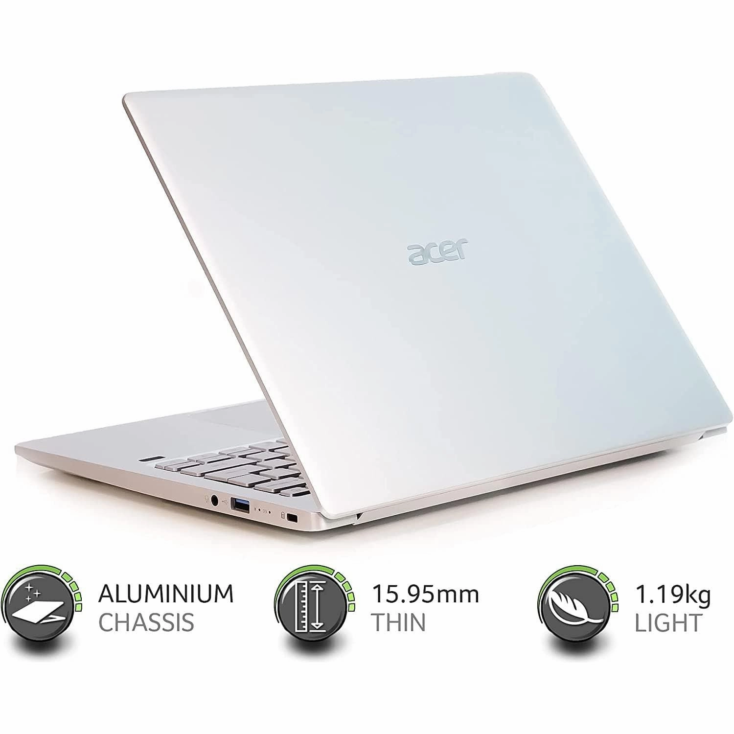 Acer Swift 3 - 13.5" Laptop - Intel Core i5-1135G7, 8GB, 512GB SSD, QHD 3:2 Display, Windows 10, Silver