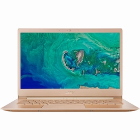 Acer Swift 5 SF514-52T Notebook Intel Core i5-8250U, 8GB RAM, 256GB SSD, 14" FHD IPS Multi-touch Display - Honey Gold computer monitors, 4k monitor for work, gaming monitors sale