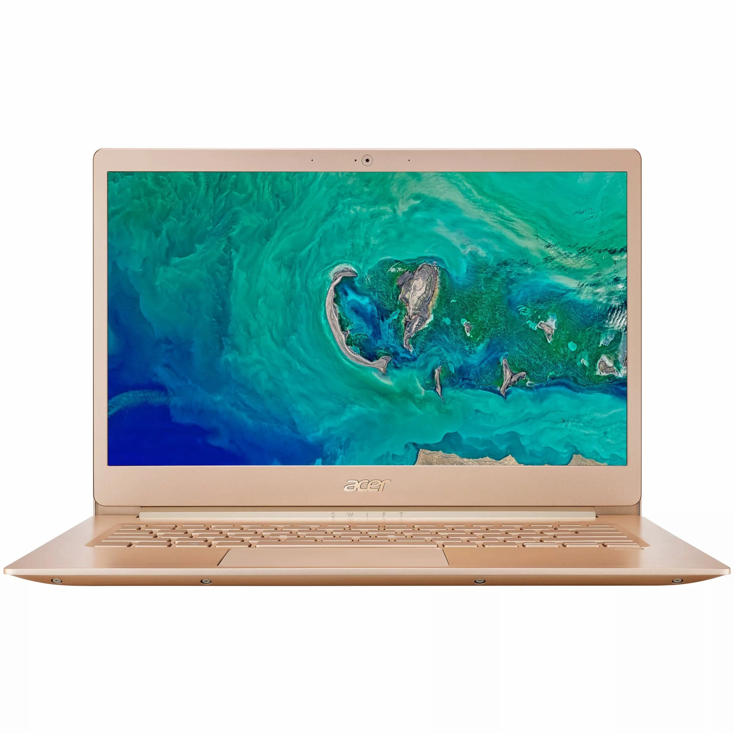 Acer Swift 5 SF514-52T Notebook Intel Core i5-8250U, 8GB RAM, 256GB SSD, 14" FHD IPS Multi-touch Display - Honey Gold computer monitors, 4k monitor for work, gaming monitors sale