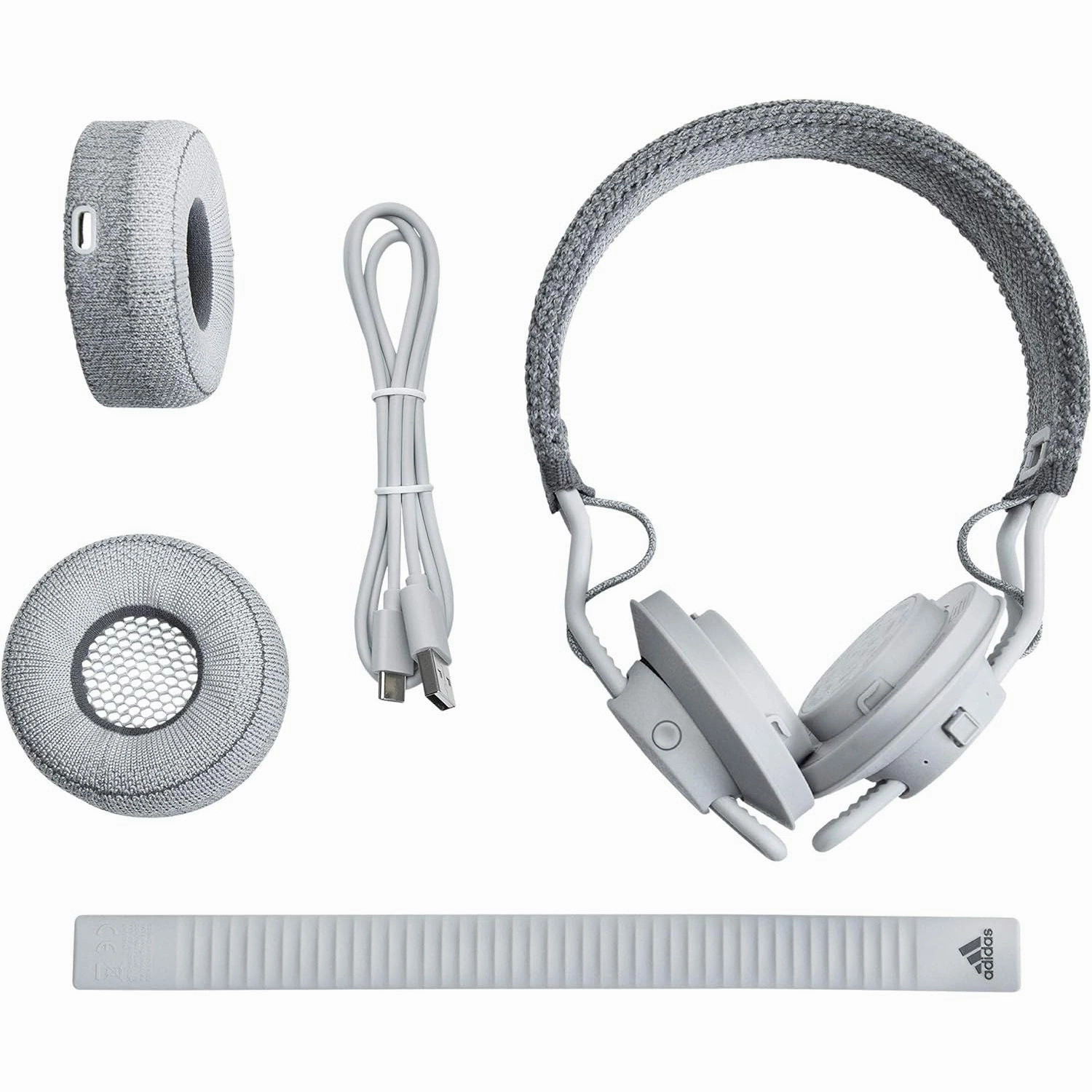 adidas RPT-001 Sport Bluetooth Headphones - Over-Ear, Light Grey