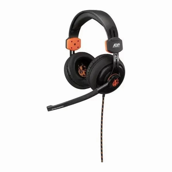 ADX Firestorm Core Gaming Headset - Black & Orange home and kitchen gadgets, smart home electronics, kitchen tech gadgets