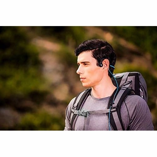 Aftershokz Bone Conduction Sports Headphones  Wraparound Design - Blue Ocean