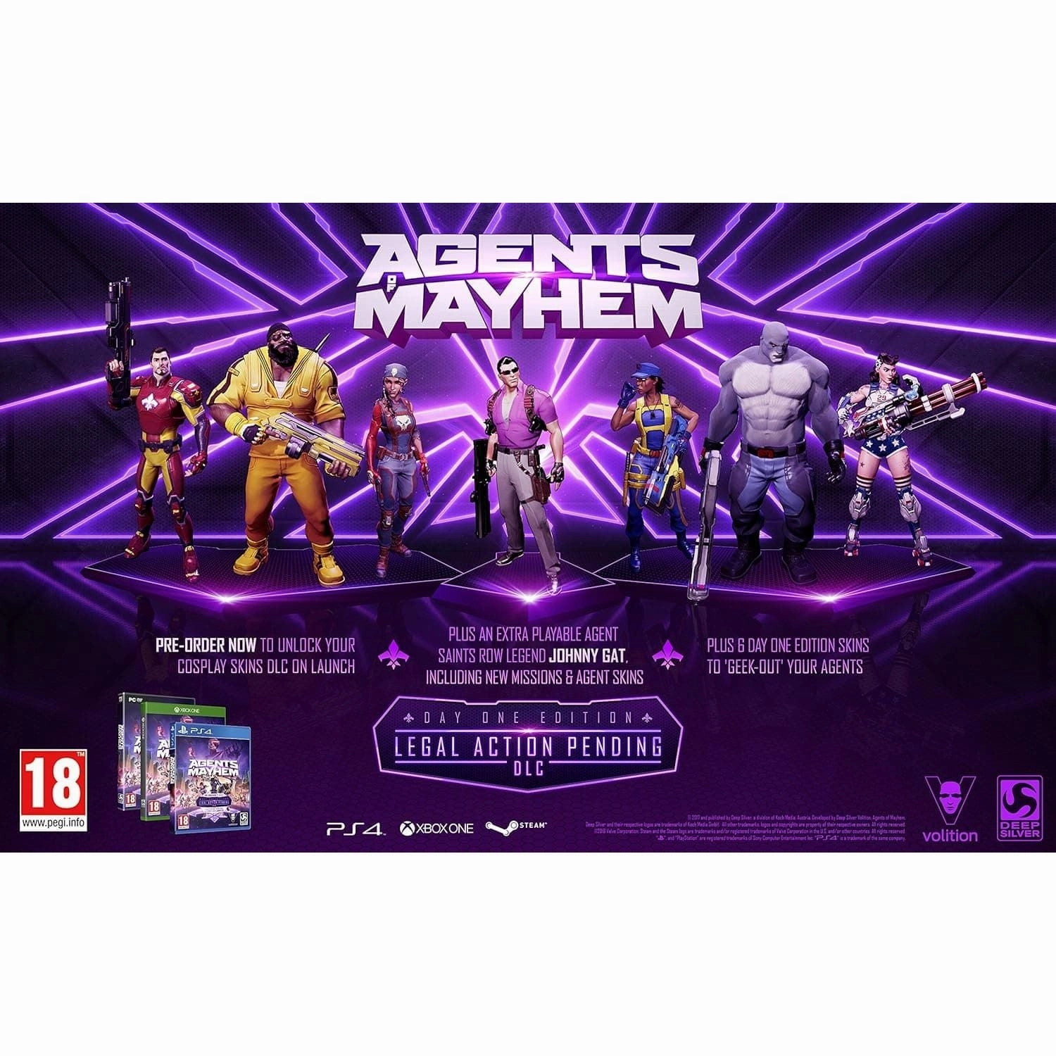 Agents of Mayhem: Day One Edition (Xbox One)