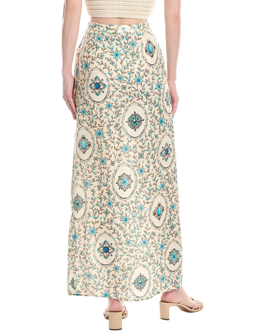Agua by Agua Bendita Platero Linen Pareo