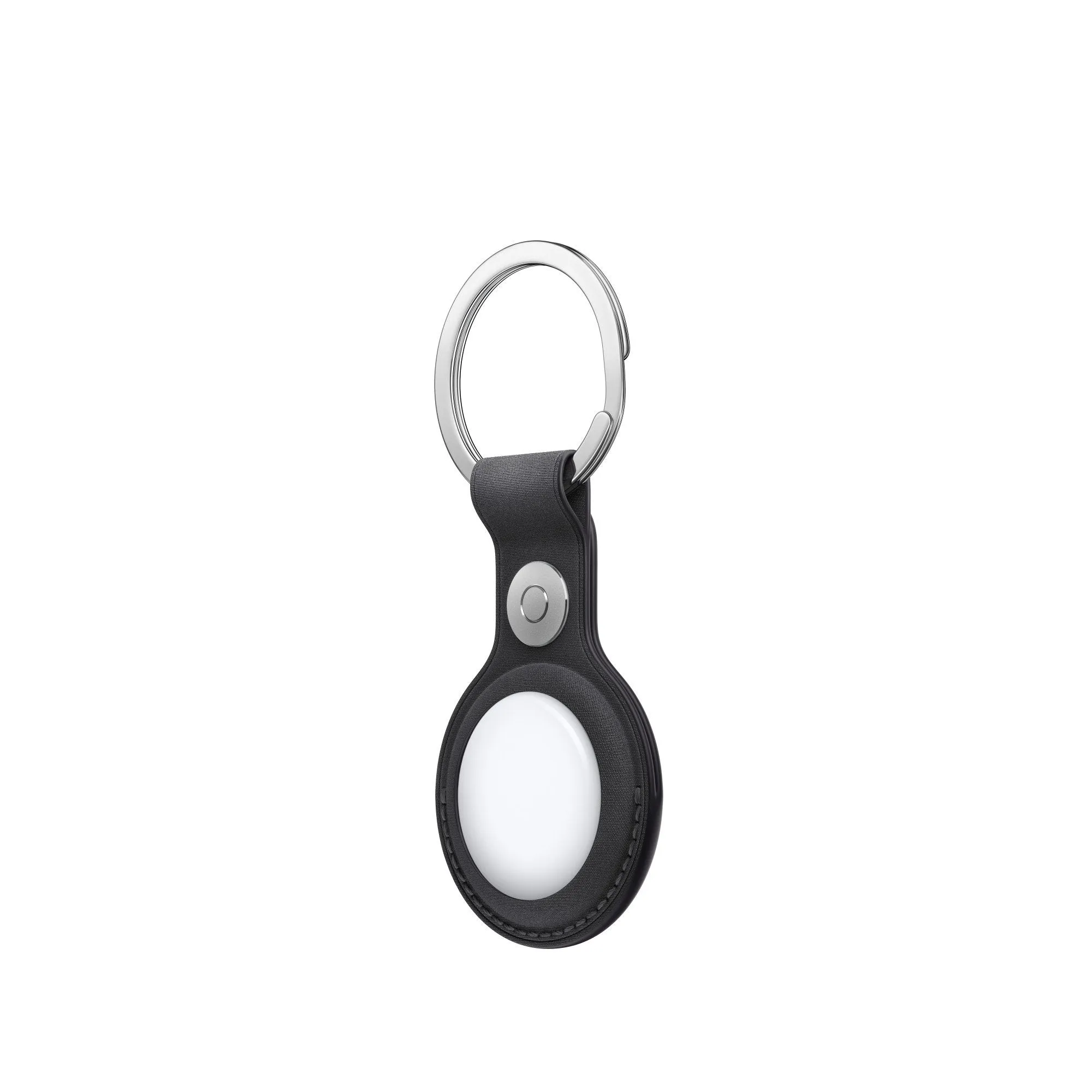 AirTag FineWoven Key Ring  Black