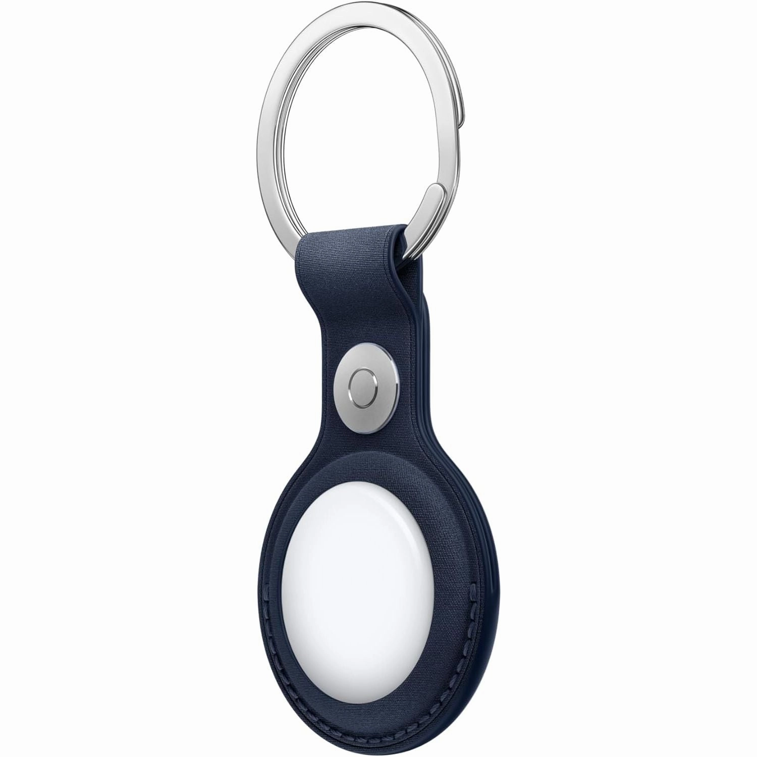 AirTag FineWoven Key Ring  Deep Blue