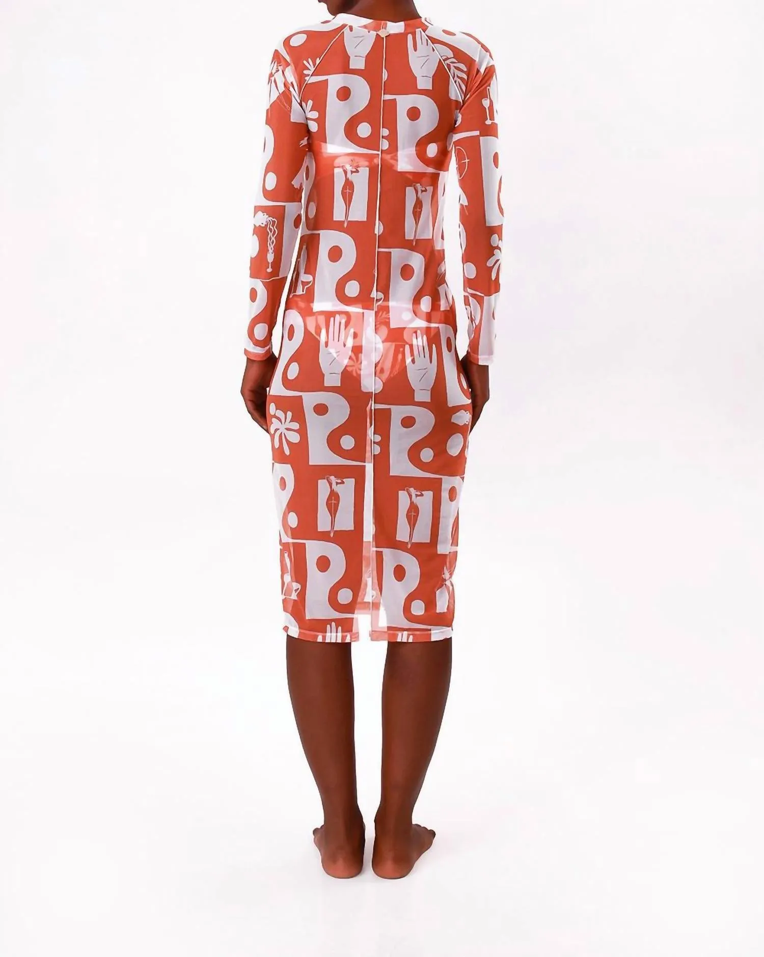 Alana Tulle Dress In Kozmo Peach