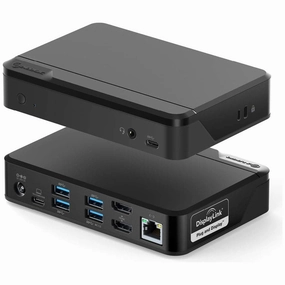 ALOGIC Universal Twin HD Docking Station Dual Display 1080p@60Hz, 2x HDMI, 1 x USB-C 3.1(5G), 4 x USB-A 3.0(5G), 1 x Audio, 1 x Gigabit Ethernet Lock slotC DUTHD desktop computers, gaming desktop pc, all in one desktop deals