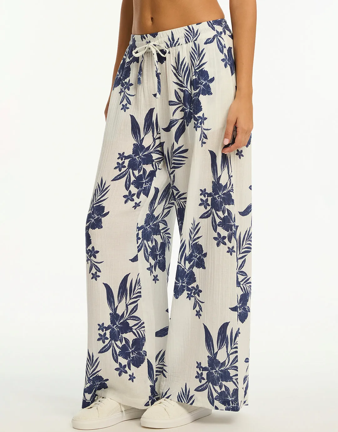Aloha Beach Pants - White
