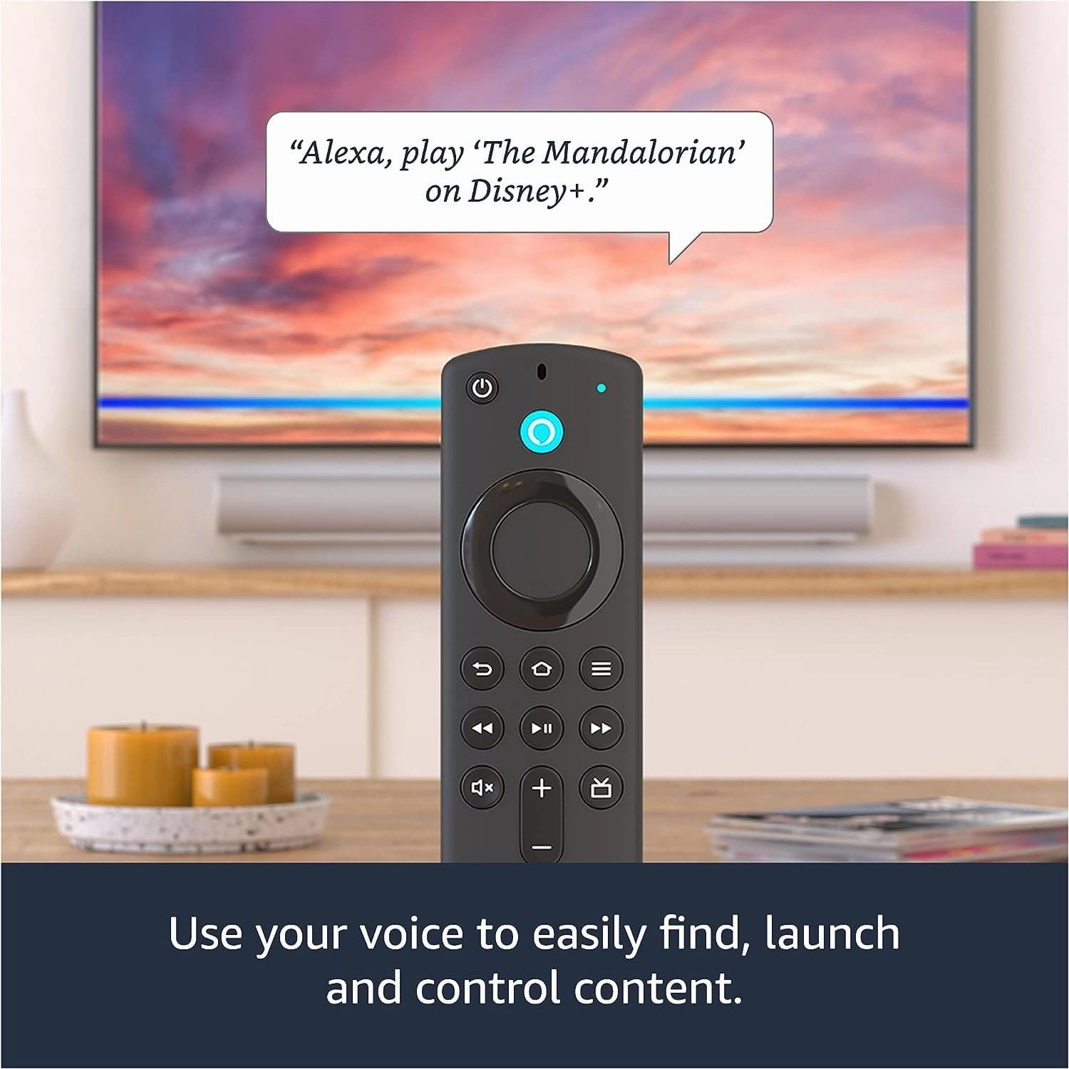 Amazon Fire TV Stick 4K Max, 1st Gen, Wi-Fi 6, Alexa Voice Remote (3rd Gen) - Streaming Device