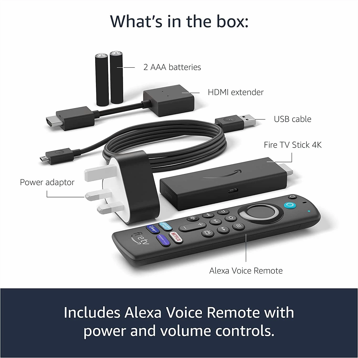 Amazon Fire TV Stick 4K Ultra HD With Alexa Voice Remote