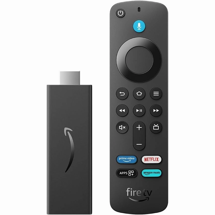 Amazon Fire TV Stick HD (Newest Gen) with Alexa Voice Remote  Free & Live TV, Smart Home Controls, HD Streaming