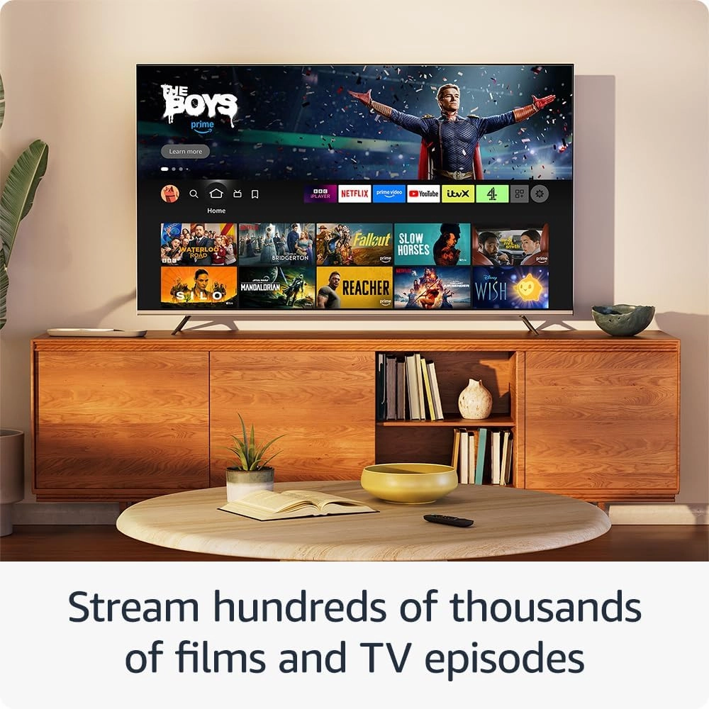 Amazon Fire TV Stick HD (Newest Gen) with Alexa Voice Remote  Free & Live TV, Smart Home Controls, HD Streaming