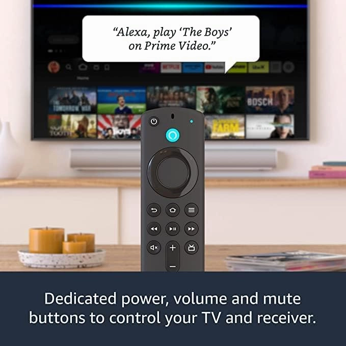 Amazon Fire TV Stick with Alexa Voice Remote (2021)