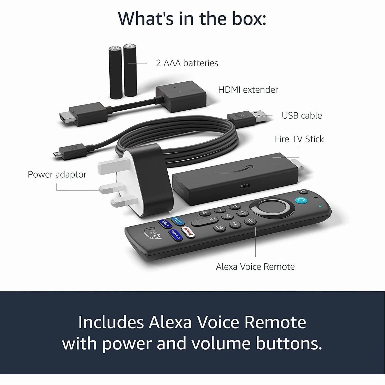 Amazon Fire TV Stick with Alexa Voice Remote (2021)