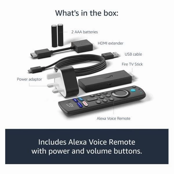 Amazon Fire TV Stick With Alexa Voice Remote