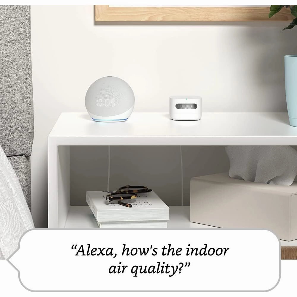 Amazon Smart Air Quality Monitor (Newest Gen)  Works with Alexa