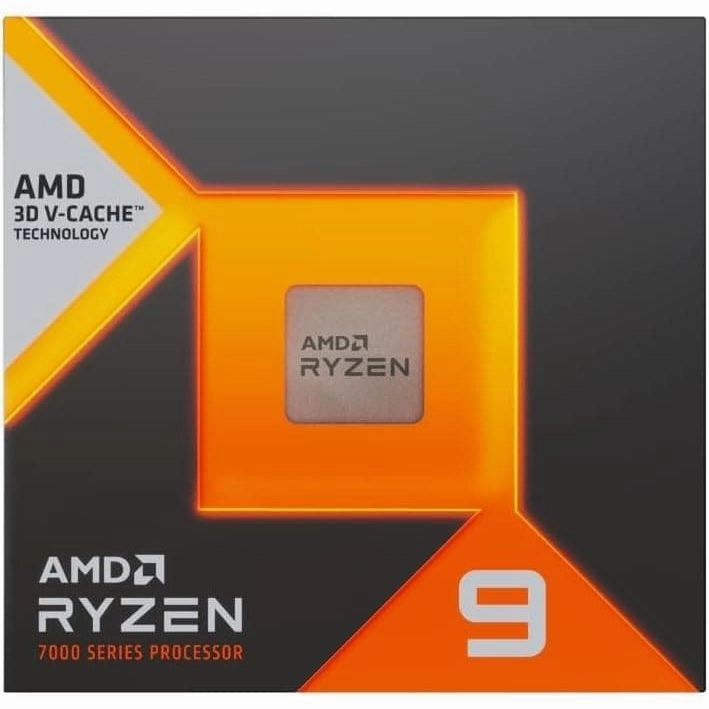 AMD Ryzen 9 7950X3D Processor - 16 Cores/32 Threads, 3D V-Cache, Zen 4, Up to 5.7GHz Boost, 144MB Cache, 120W TDP, Socket AM5, DDR5 & PCIe 5.0