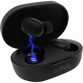 ANG True Wireless Earbuds, M1 Bluetooth Headphones in-Ear, Extra Bass Stereo Sound with Mic, Touch Control Wireless Earphones, Waterproof 12H Playtime for Home Work, Office, Workout home and kitchen gadgets, smart home electronics, kitchen tech gadgets
