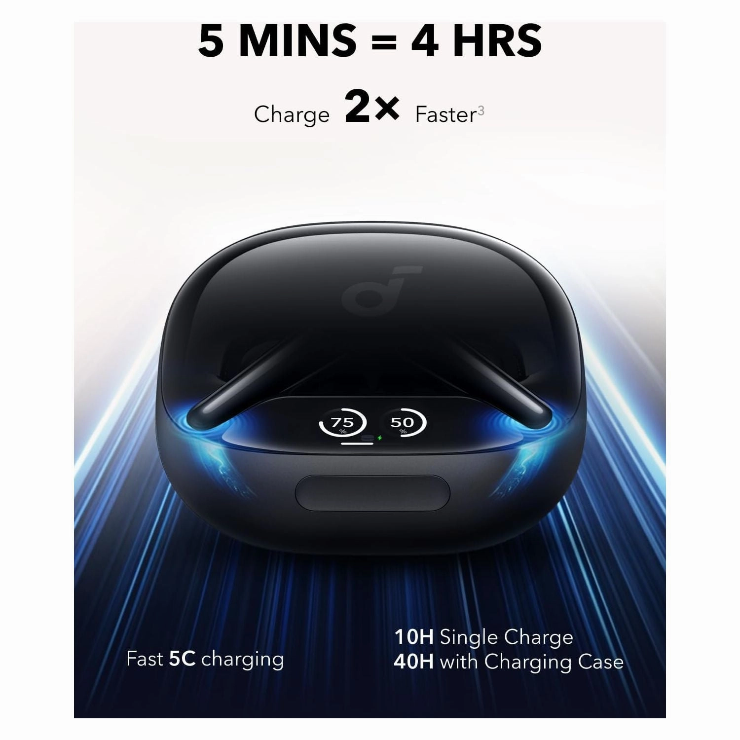 Anker Soundcore Liberty 4 Pro, Noise Cancelling Wireless Earbuds, Hi-Fi Sound, AI-Powered Calls, Fast Charging