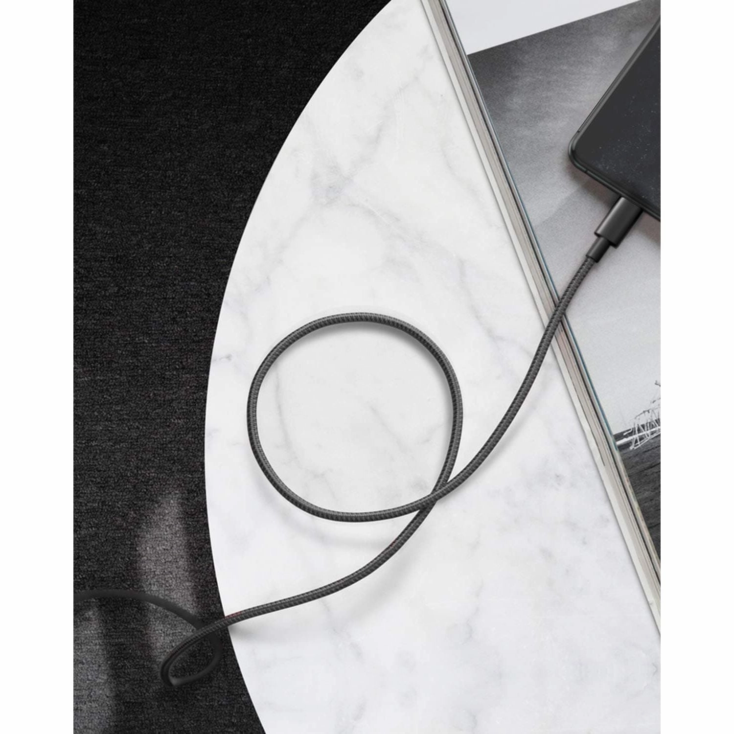 Anker USB C to Lightning Cable, New Nylon USB-C to Lightning Charging Cord