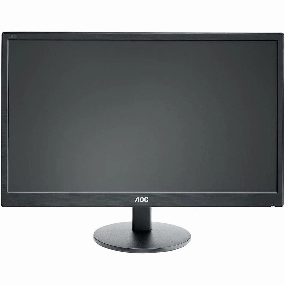AOC 21.5" Widescreen TN LED Monitor - Full HD, 5ms, VGA, Black