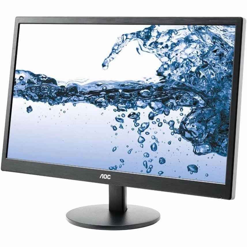 AOC 21.5" Widescreen TN LED Monitor - Full HD, 5ms, VGA, Black