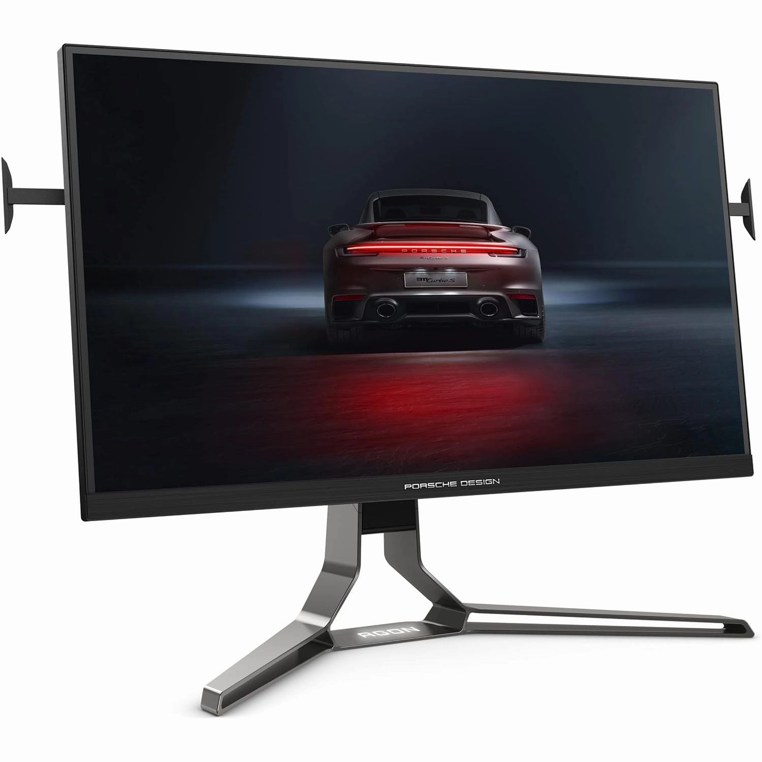 AOC AGON Porsche Design PD32M C 32-Inch 4K UHD Monitor, 144Hz, IPS, 1ms GTG, Light FX, Mini LED UHD, HDR 1400, HDMI 2.1, USB-C 3.2, DP 1.4