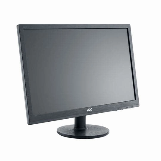 AOC Monitor 24 Class Full HD 1920x1080 Gaming 1ms 144Hz 80M:1 350 cd/m2 Brightness VGA DVI-D HDMI Display Port G2460FQ