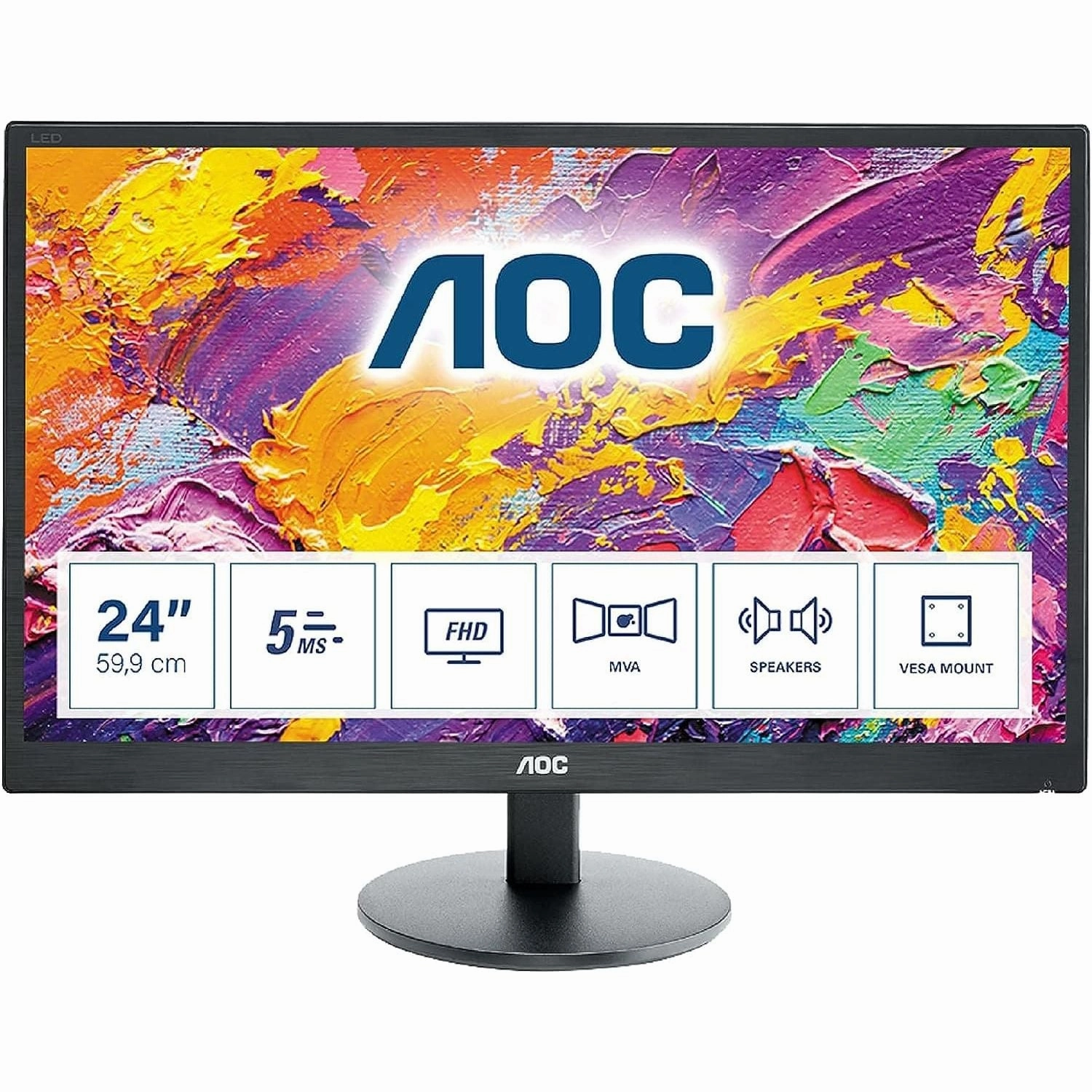 AOC Value-line M2470SWH - 23.6 inch - LCD Monitor retro game consoles, buy sega console, retro gaming accessories